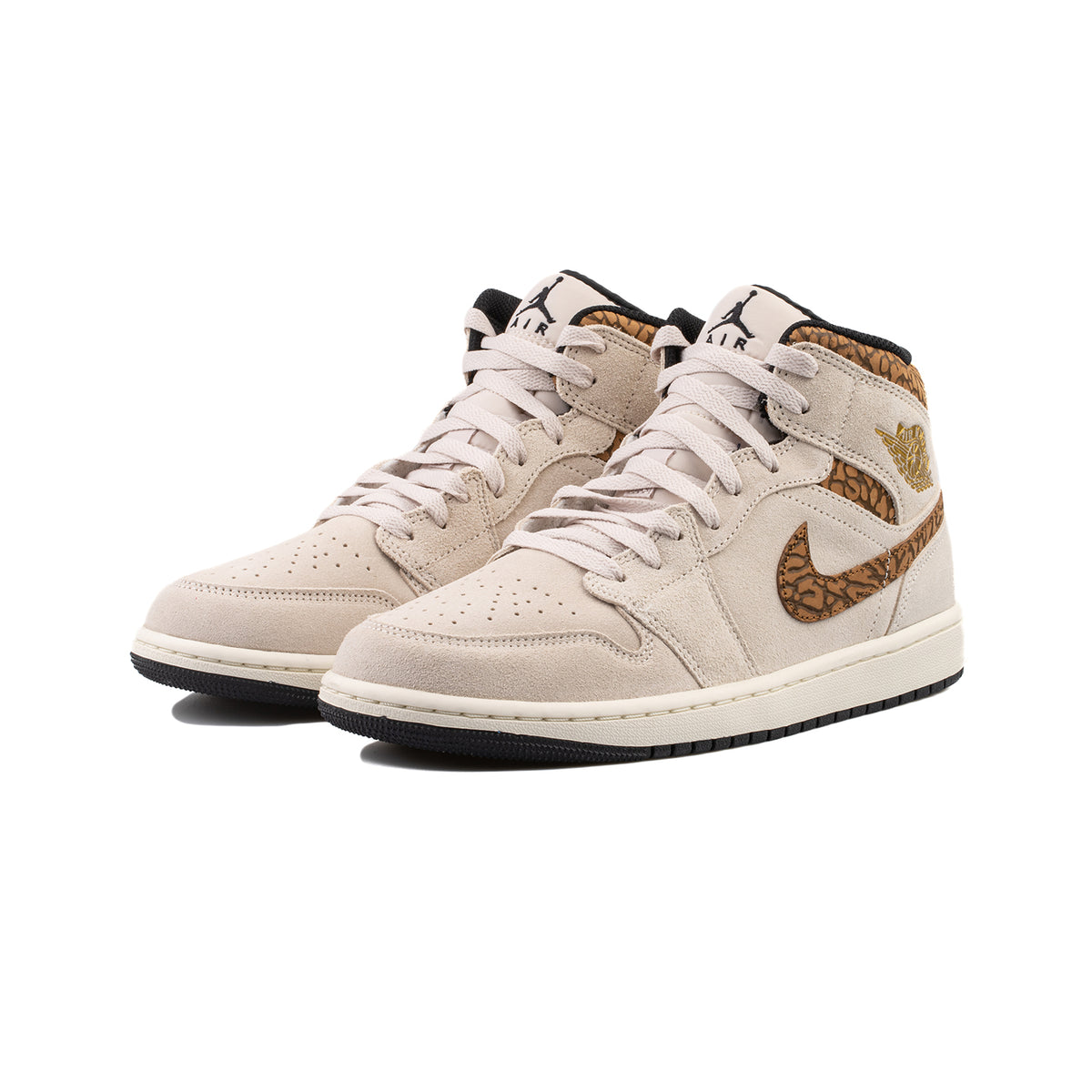 Air Jordan 1 Mid SE (LT Orewood BRN/Metallic Gold) – amongst few