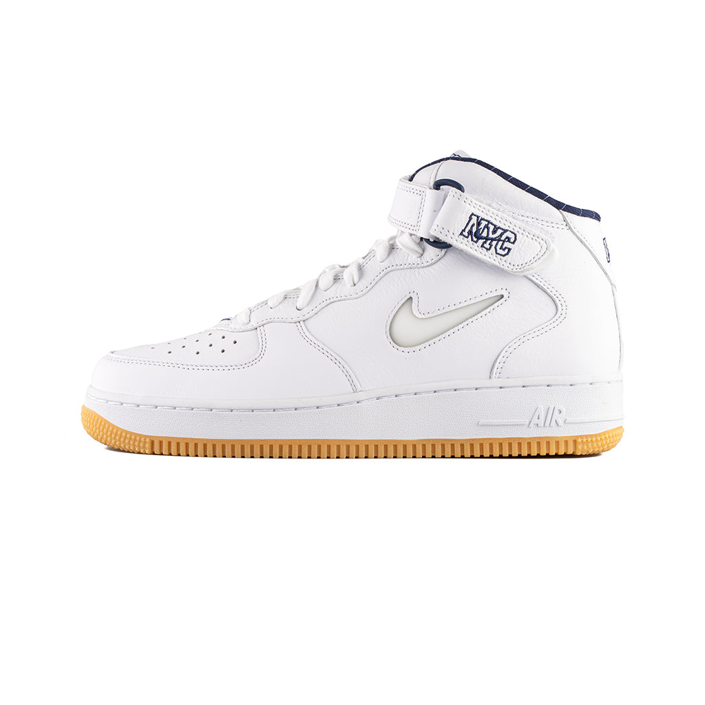 Nike Air Force 1 Mid QS Jewel NYC Yankees White DH5622-100 Size 11.5