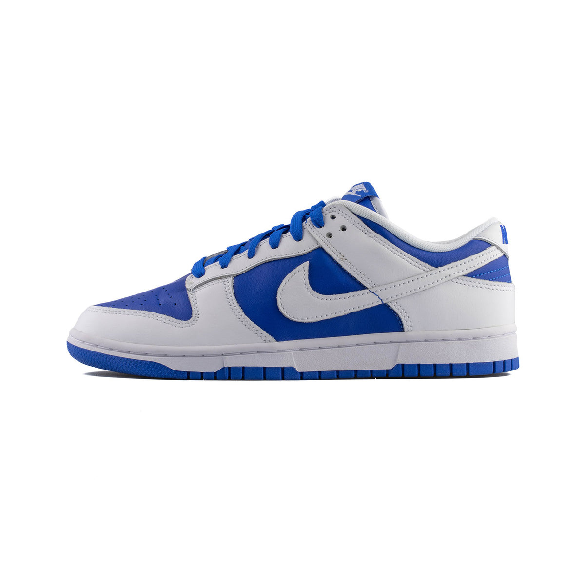 Nike - Dunk Low Retro (Racer Blue/White-White) – amongst few