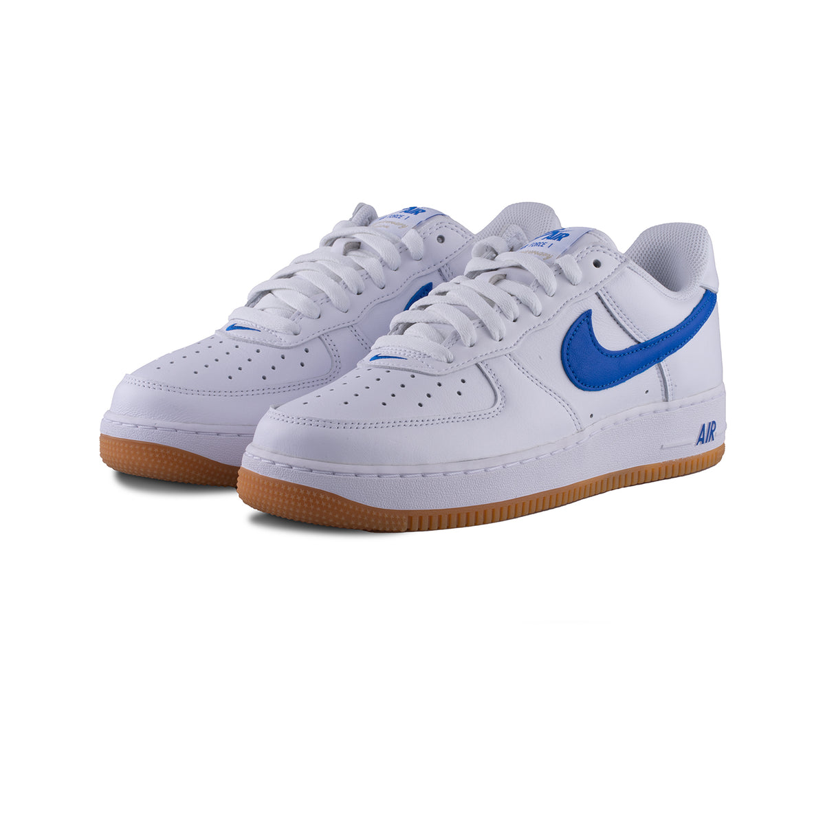 Nike Air Force 1 Low Retro (DJ3911-101) White/Royal/Gum / 13