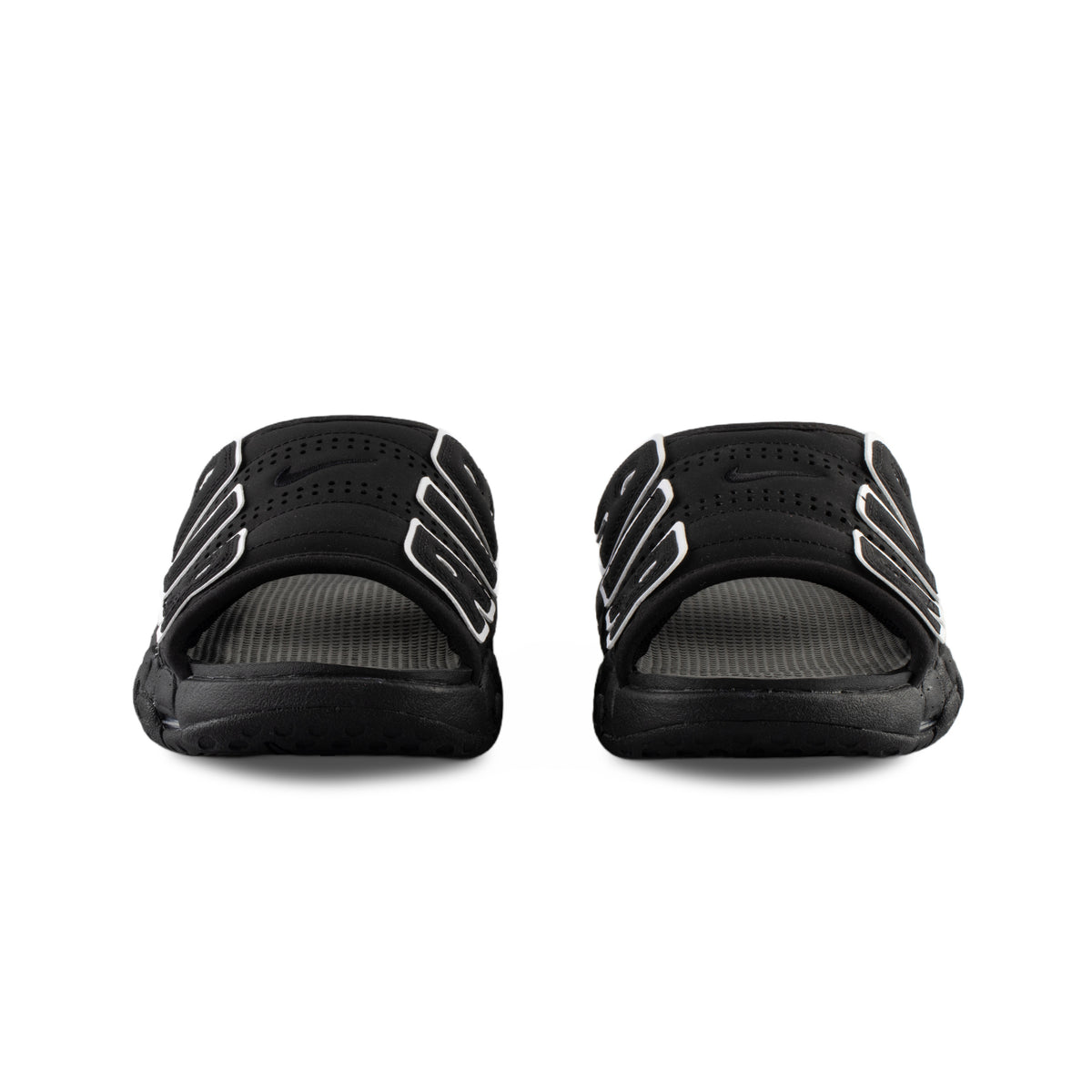 Nike - Air More Uptempo Slide (Black/White-Black-Clear) – amongst few