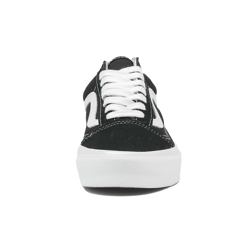 Vans - OG Old Skool Lx Suede/Canvas (Black/Trwht) – amongst few