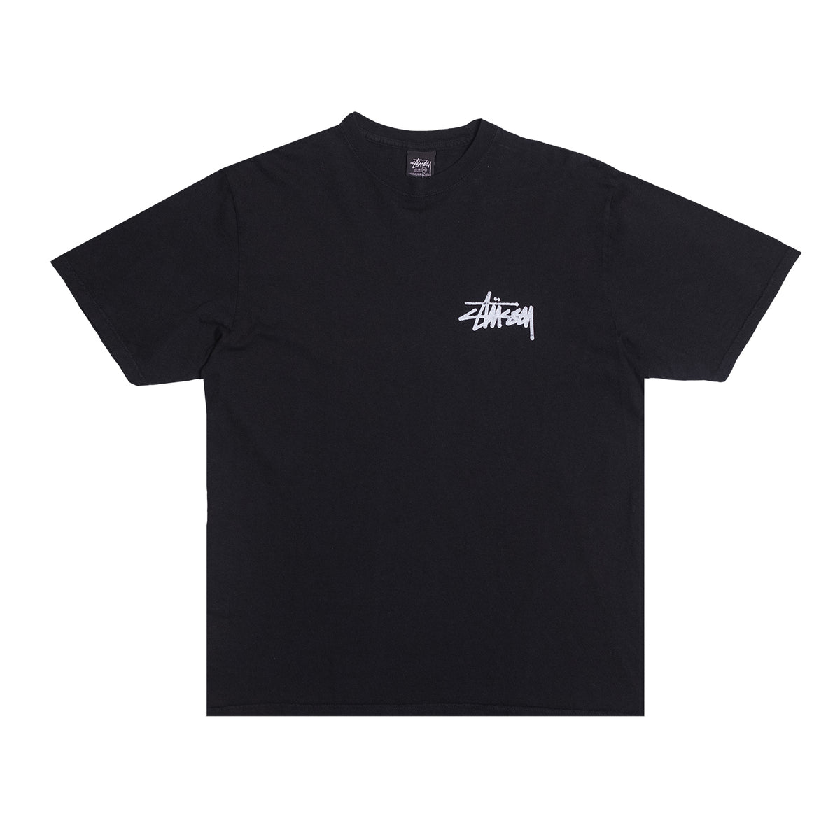 Stussy - Old Phone Pigmented Dyed Tee (Black) – amongst few