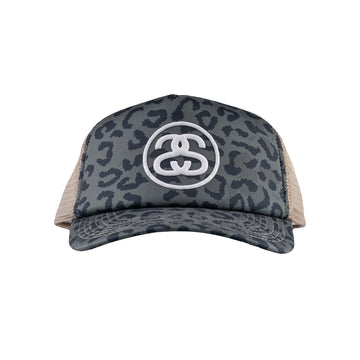 Stussy - SS Link Trucker Cap (Leopard) – amongst few