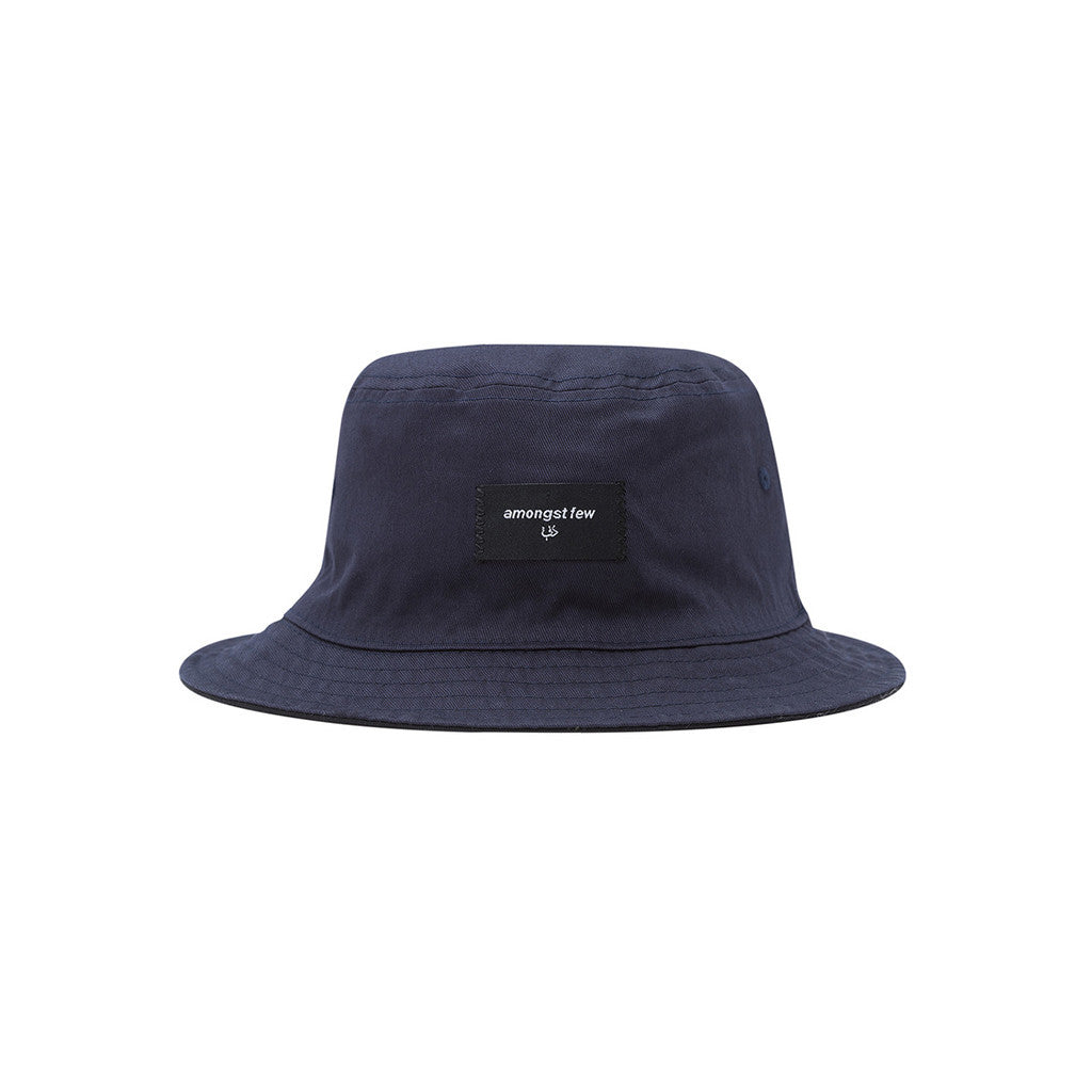 amongst few - Patch Logo Bucket Hat (Black)