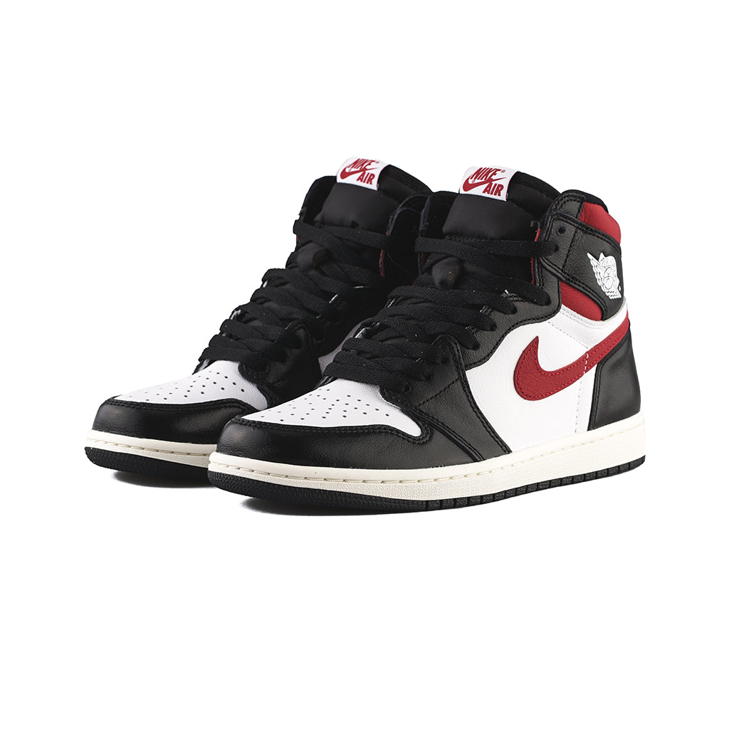 Jordan 1 black red gym best sale