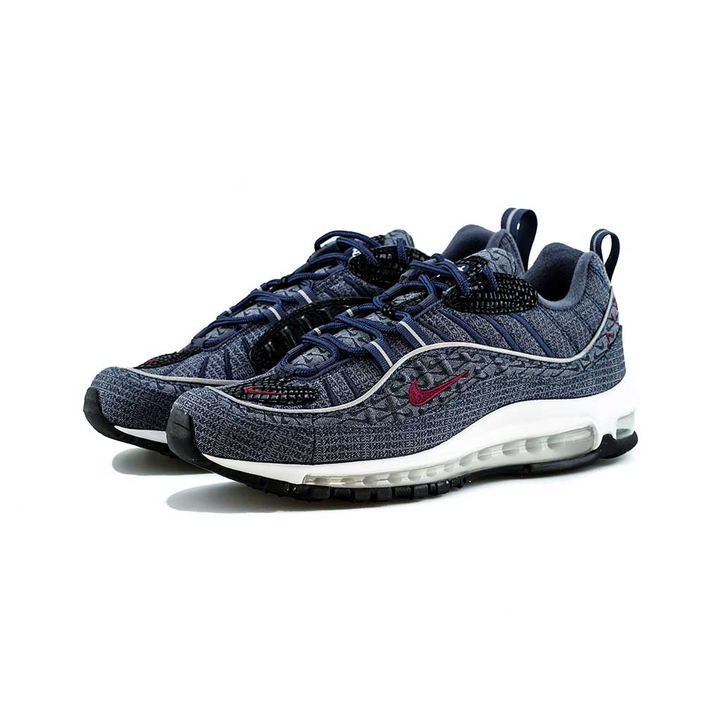 Nike Air Max 98 QS Thunder Blue Team Red amongst few