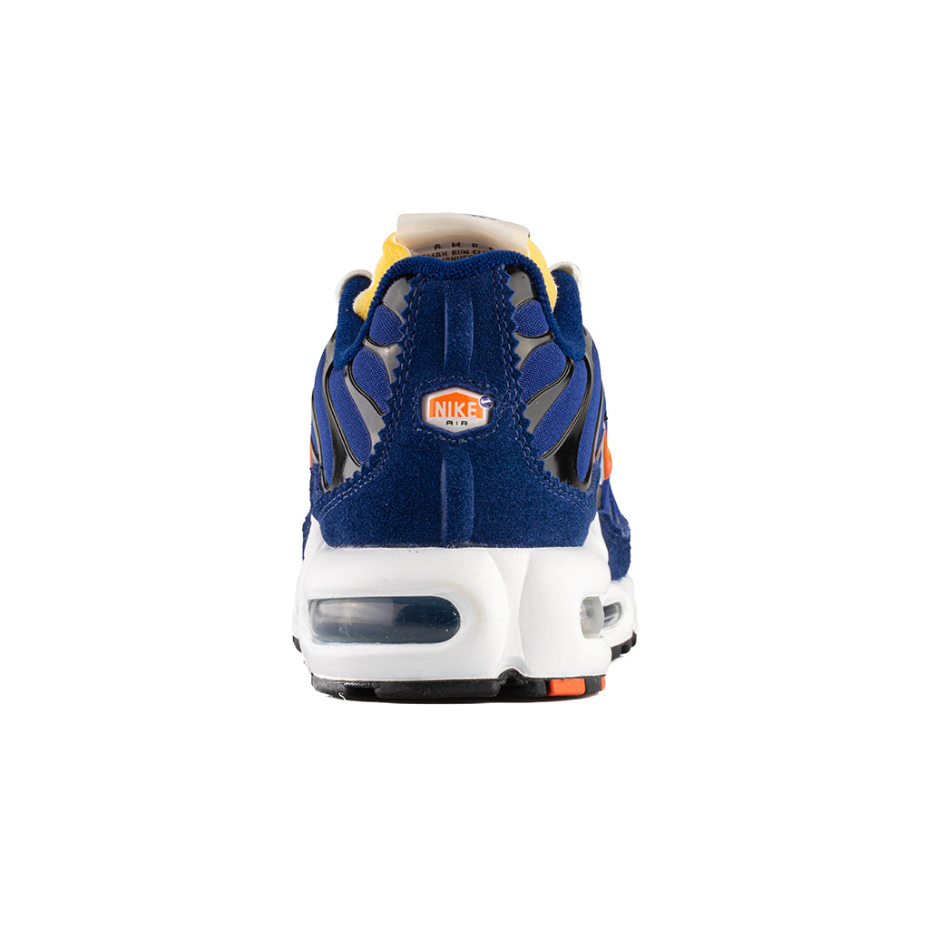 Nike air max plus half shops blue half orange