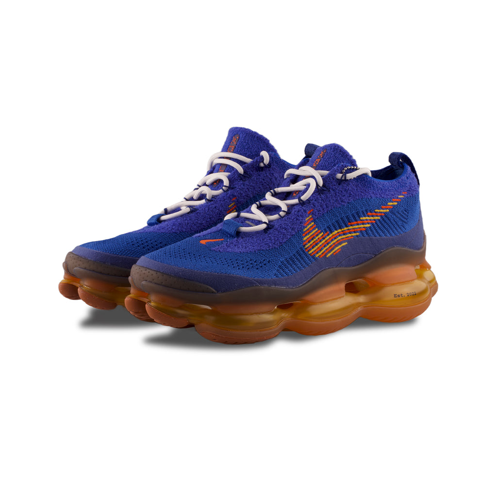 Nike air max 27 flyknit blue orange sale