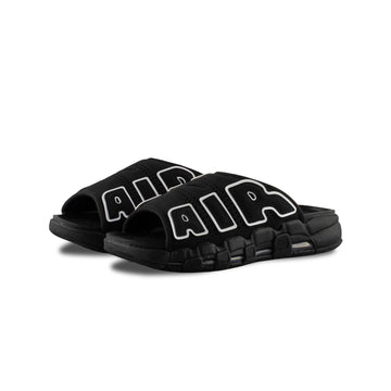 Nike - Air More Uptempo Slide (Black/White-Black-Clear) – amongst few