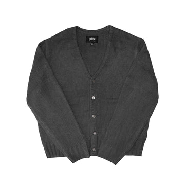 Stussy - Brushed Cardigan (Charcoal) – amongst few