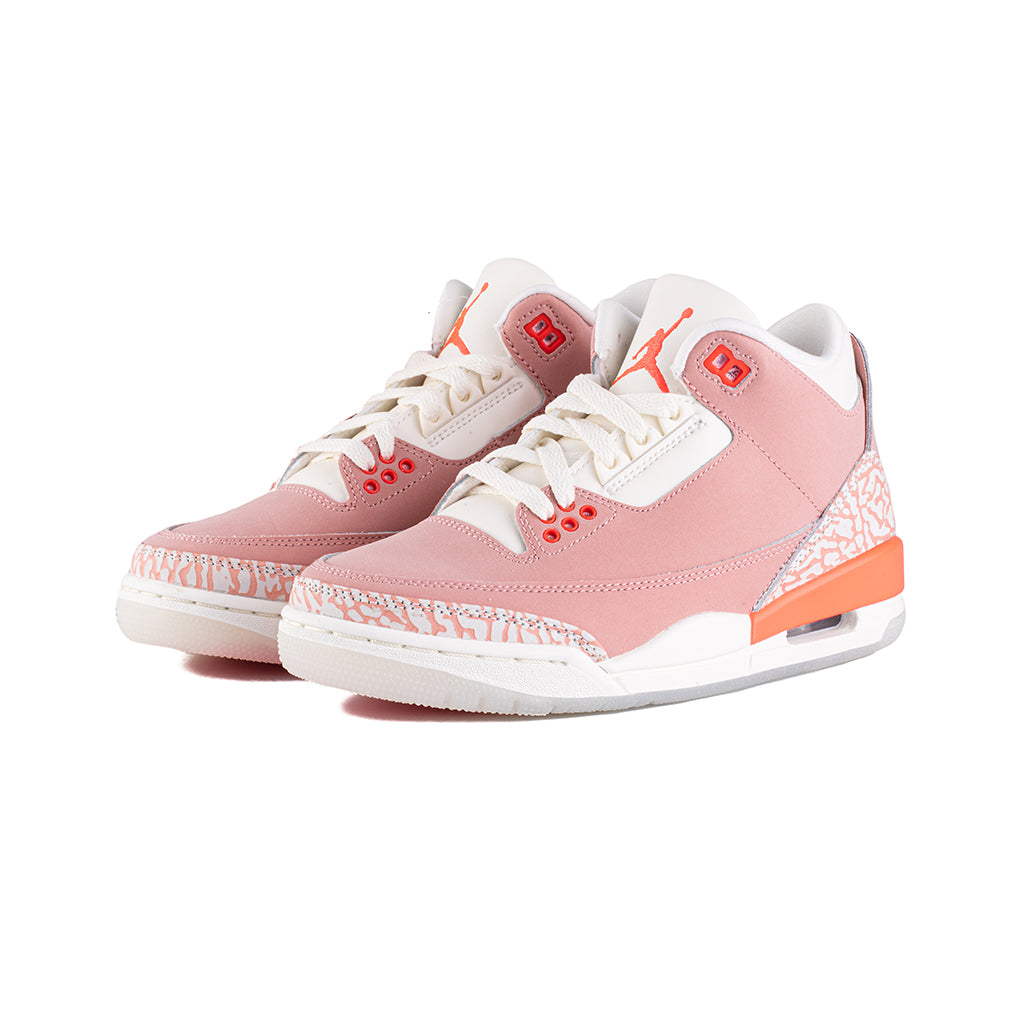 WMNS Air Jordan 3 Retro Rust Pink Bright Crimson Sail amongst few