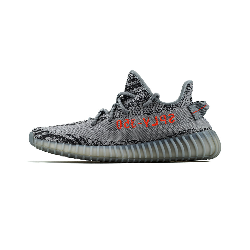 adidas Yeezy BOOST 350 V2 Grey Bold Orange Dark Grey amongst few