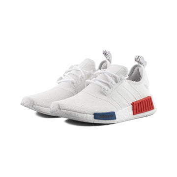 Originals nmd r1  shop men's white/off white/lush red