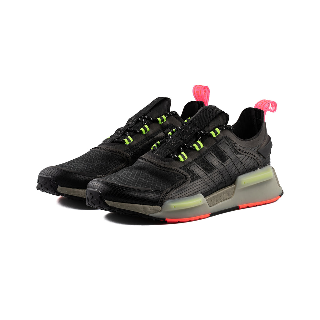 Nmd black sales and green