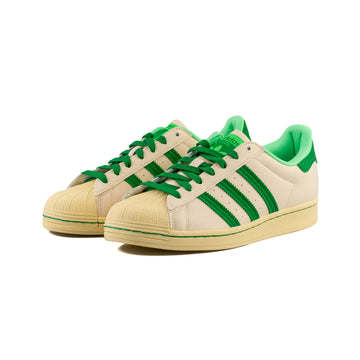 Originals superstar clearance green and white